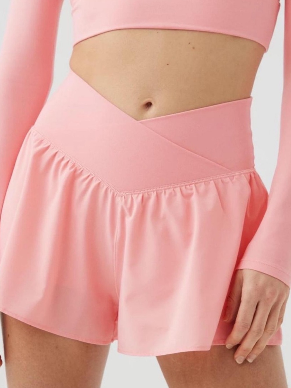 OFFLINE by aerie Crossover Flowy Short